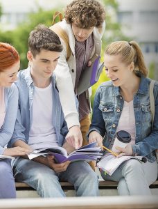 Students Looking